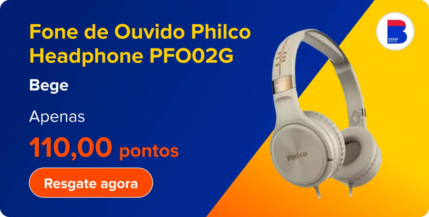 Fone de Ouvido Philco Headphone PFO02G